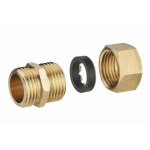 Noyon&thiebault - raccord laiton à joint mixte mâle m3 / 8 (12x17) pour tube cuivre ø 10 mm - 412g - ... Noyon&thiebault - raccord laiton à joint mixte mâle m3 / 8 (12x17) pour tube cuivre ø 10 mm - 412g - ...