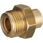 Noyon&thiebault - raccord m�le pour gaz butane et propane �14 - m20x150