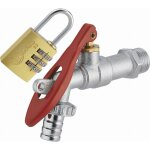 Noyon&thiebault - robinet de � sph�re 1 / 4 tour cadenassable m1 / 2' (15x21) nez m3 / 4' (20x27) / � ...