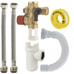 Nt noyon&thiebault - groupe de s�curit� si�ge inox nf noyon & thiebault droit + kit raccordement