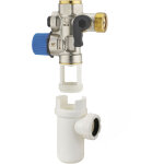 Nt noyon&thiebault - groupe de s�curit� si�ge inox nf noyon & thiebault droit + siphon