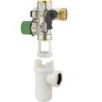 Nt noyon&thiebault - groupe de s�curit� si�ge inox nf noyon & thiebault droit + siphon