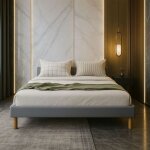 Nuits d'or - sommier tapissier 140x190 - 20 cm - 13 lattes - montage rapide et facile - rev�tement facile ...