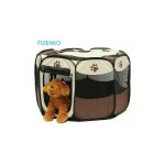 Chenil, enclos et parc pour chien, parc � chiots cl�ture octogonal pliable pour animaux chenil chien ...