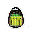 Nx - accus nimh blister x4 aa nx ready xtrem 1. 2v 2400mah