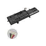 Nx - batterie ordinateur portable compatible asus 15. 4v 4400mah - c41n18040b200