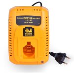 Nx - chargeur pour batterie dewalt et black & decker dc9310 nicd / nimh