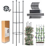 Rapanda - obélisque de jardin, support de plantes de grimpantes, treillis fleur soutien de arche de jardin ... Rapanda - obélisque de jardin, support de plantes de grimpantes, treillis fleur soutien de arche de jardin ...