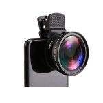 Objectif 2 - en - 1 grand angle 0, 45x et macro 15x pour smartphone - prise de photos hd - clip court ...