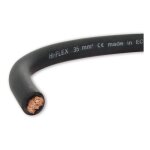 Cable electrique extra souple batterie soudage noir 35 mm� - choisissezici : 10 metres