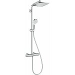Hansgrohe - produit d'occasion] colonne de douche crometta e 240 avec mitigeur thermostatique 27271000 ...