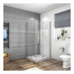 Ocean sanitaire - ocean cabine de douche 120x80x185cm en 6mm verre anticalcaire insinstallation en angle ...