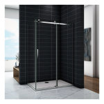 Ocean sanitaire - ocean cabine de douche 110x80x195cm en 8mm verre anticalcaire mod�le de baras