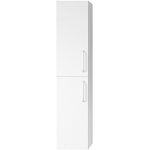 Ocean sanitaire - meuble colonne de salle de bain et meuble de rangement moderne 1 porte 4 étagères blanc ... Ocean sanitaire - meuble colonne de salle de bain et meuble de rangement moderne 1 porte 4 étagères blanc ...