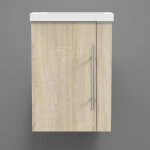 Ocean sanitaire - meuble de salle de bain armoire de rangement meuble lavabo meuble lave - mains sous ...