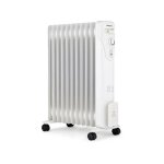 Radiateur �lectrique bain d'huile 2500w oceanic - 3 puissances - 11 �l�ments - blanc - mobile