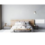 Oceanic - radiateur lectrique fixe a inertie seche cramique 2000w rubis - design galb - blanc - nf ...