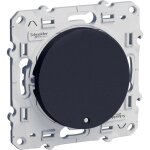 Schneider electric odace bouton - poussoir lumineux anthracite
