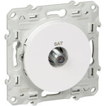 Odace, prise sat blanc, � vis (s520446)