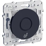 Schneider electric - odace, sonnette lectronique anthracite, 5 tonalits, 230 v,  vis (s540580)