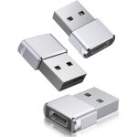 Odipie - adaptateur usb c vers usb 3 pices, adaptateur usb c femelle vers usb mle, convertisseur de ...