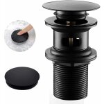 Odipie - bonde de lavabo avec trop plein, bonde de lavabo pop up valve, bonde lavabo salle de bain noir, ... Odipie - bonde de lavabo avec trop plein, bonde de lavabo pop up valve, bonde lavabo salle de bain noir, ...