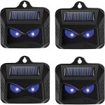 Odipie - rpulsif solaire contre les animaux sauvages tels que les ratons laveurs, les chevreuils, les ...