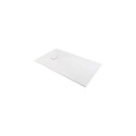 Odyssea - receveur de douche blanc extra plat effet pierre 160x90 ga�a
