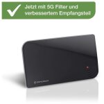 Scope vision 5g dvb - t2 antenne plate dvb - t / t2 active int�rieure noir - oehlbach
