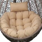 Oeuf coussin de chaise de remplacement panier suspendu coussins de chaise balanoire avec appui - tte, ...