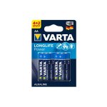 6 piles lr6 aa varta alcaline 6 piles lr6 aa varta alcaline