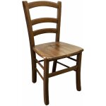 Chaise de salle à manger venice avec assise en bois de noyer foncé massif Chaise de salle à manger venice avec assise en bois de noyer foncé massif