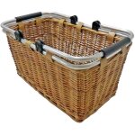 Okaffarefatto - panier panier en osier avec poignes en mtal cm47, 5x28, 5x25