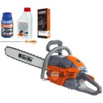 Oleo mac ? tron�onneuse thermique 46 cm ? moteur 3, 8 cv ? vitesse cha�ne 24, 10 m / s ? lubrification ...
