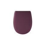 Olfa - abattant wc ariane prune brillante - descente manuelle et d�clipsable