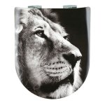 Olfa - abattant wc wood slim double savane, descente assiste et dclipsable
