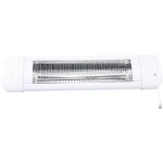 Olympia 97923 bs 50 radiateur chauffage rayonnant pour table  langer infrarouge fixation murale blanc ...