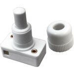 Omeg b2noslslw6lw b2noslslw6lw bouton - poussoir 250 v / ac 1 a 2 x off / (on) � rappel (l x l) 22 mm ...