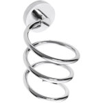 Bemeta - support s�che - cheveux spiral omega en chrome 10x18, 5x12, 5cm - -