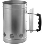 Ompagrill starter190 briquet � charbon �17x27cm acier inoxydable