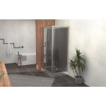 Ondee - zen - cabine de douche - 6 buses hydromassante - delline - 80x120 - noire