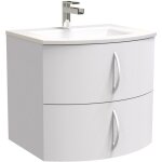 Zen - meuble frollo laqu� 60 blanc - ondee