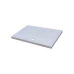 Ondee - onde - receveur de douche grs extra - plat 80x100x6, 5 cm - gres80x100