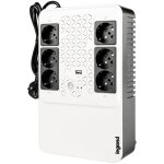 Onduleur keor multiplug avec 6 prises de courant 2p + t et disjoncteur int�gr� 800va 480w autonomie 10 ...