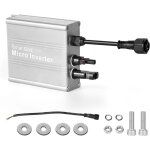 Onduleur solaire, onduleur de connexion au rseau 300 w mppt micro onduleur sortie d'onde sinusodale ...