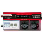 Onduleur solaire haute efficacite onduleur a onde sinusoidale modifiee maison voiture rv convertisseur ...