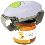 One touch ouvre bocal automatique, multifonction ouvrir des bocaux et vaisseaux?piles non incluses?