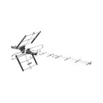 One for all sv9357 - antenne tv exterieure, full hd, filtre 4g - montage simple - gris