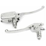 Ontway - 22mm moto hydraulique frein ma�tre cylindre levier d'embrayage chrome