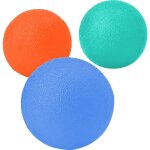 Ontway - lot de 3 balles de thrapie pour la main lot de 3 doigts poignet arthrose formation balles d'exercice ...